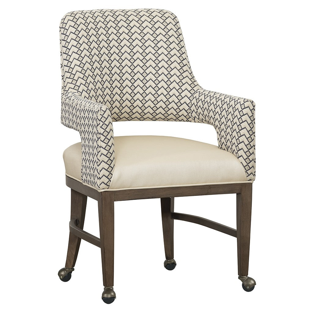 Josie Leather Arm Chair (L-8855-A4) - Fairfield Chair