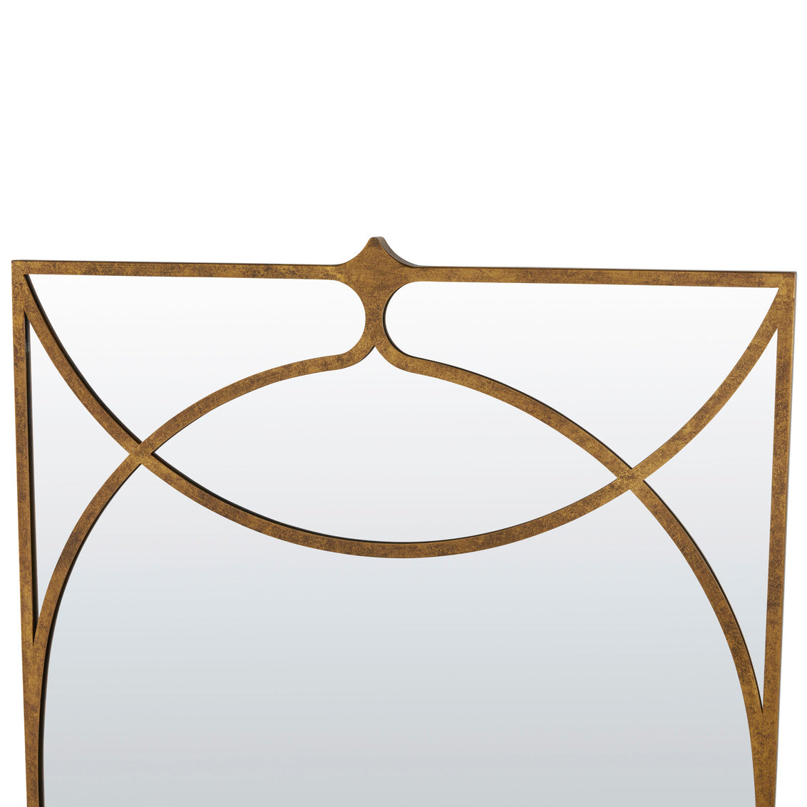Swan Mirror - Gold