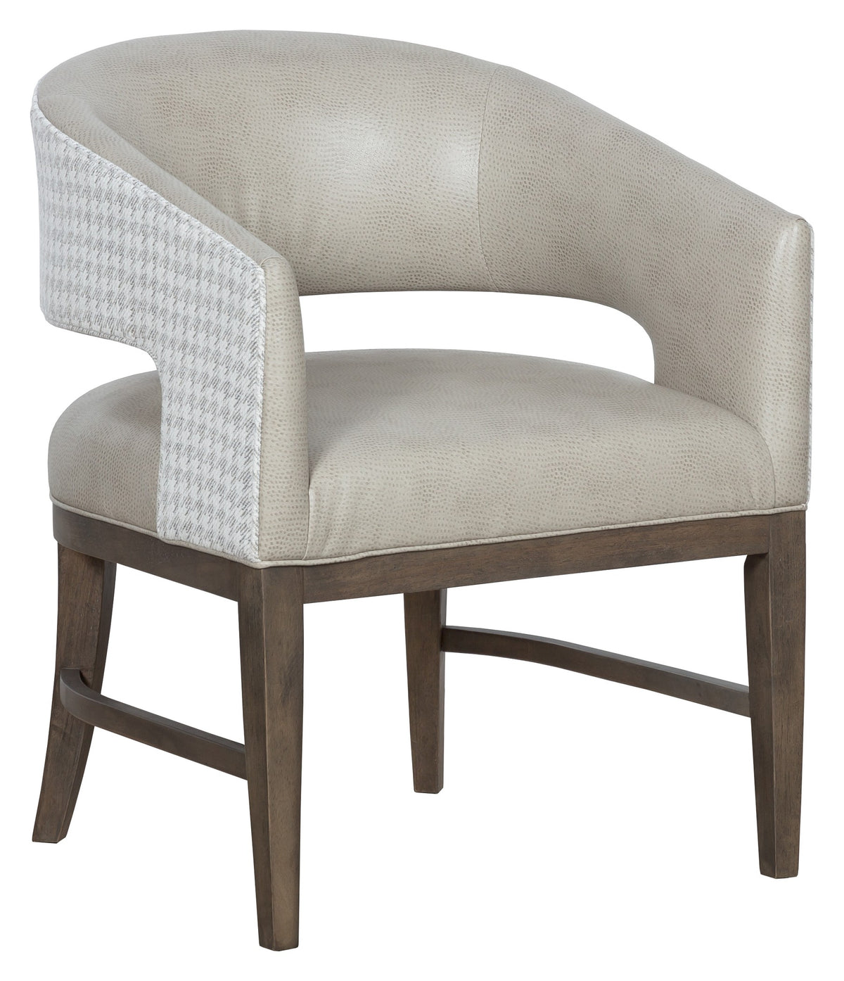 Cleo Grande Leather Arm Chair (L-8864-04-M) - Fairfield Chair
