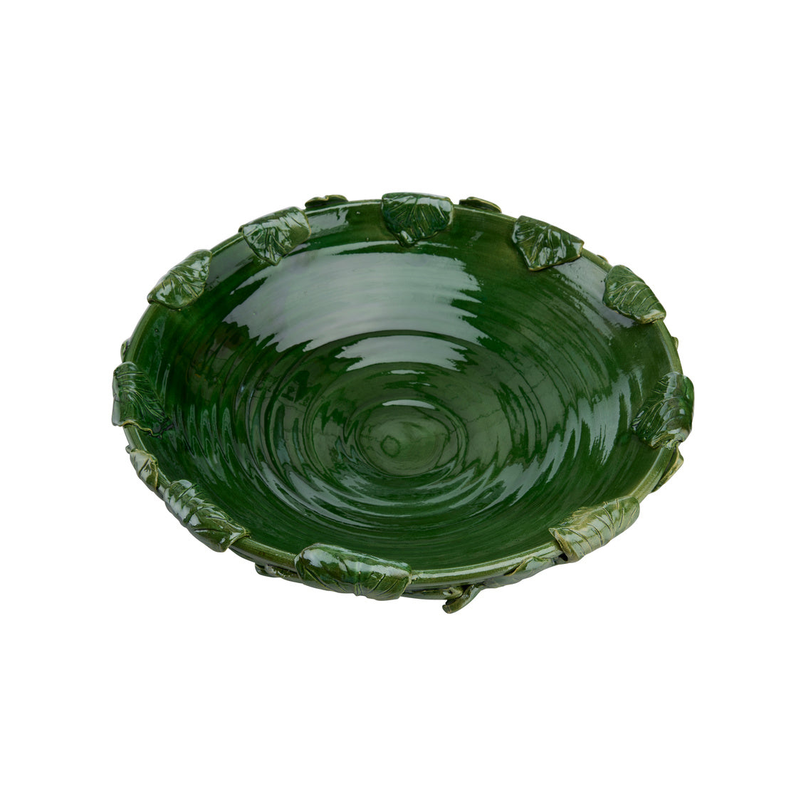 Fig Leaf Low Bowl