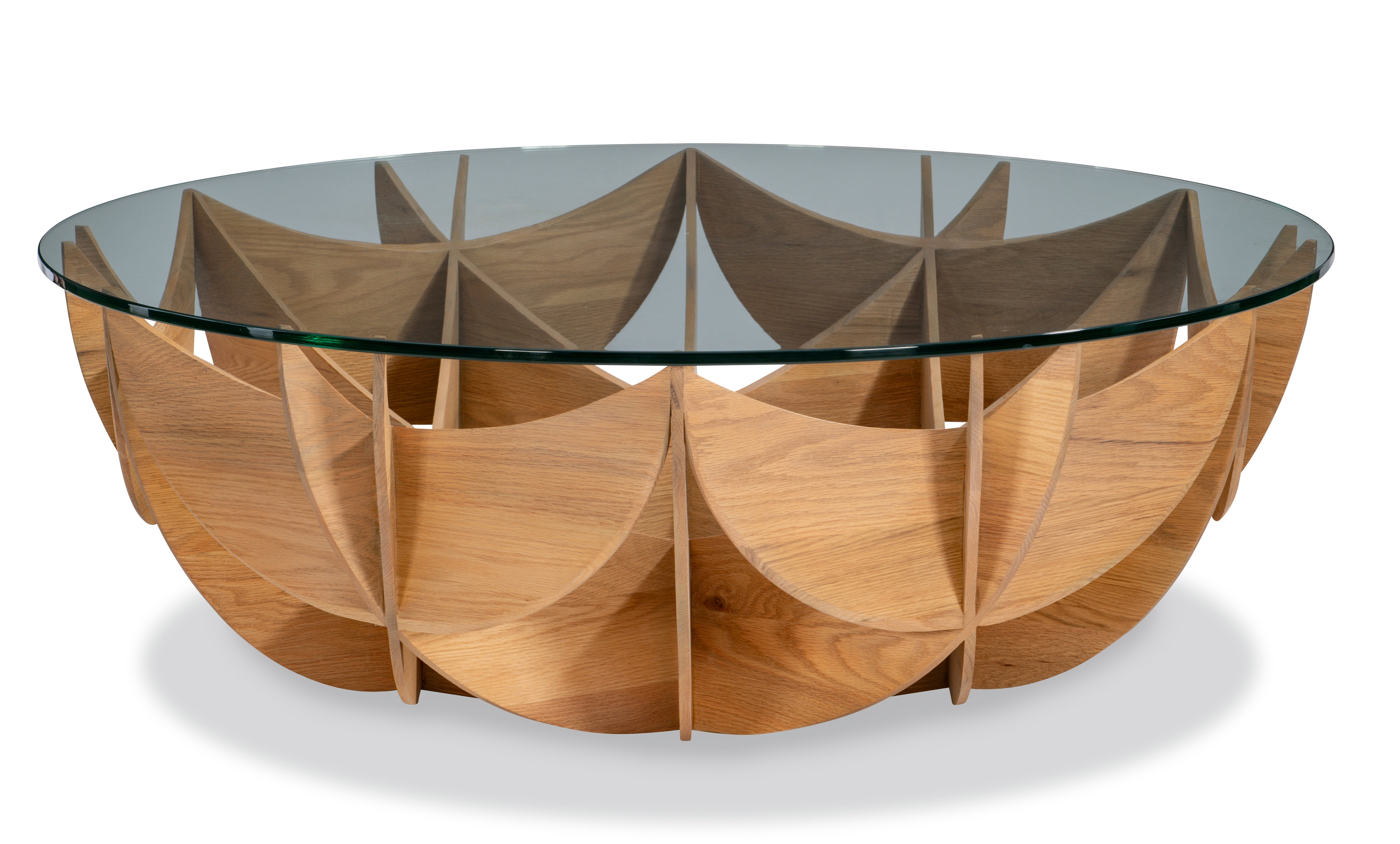 Oak Honeycomb Table