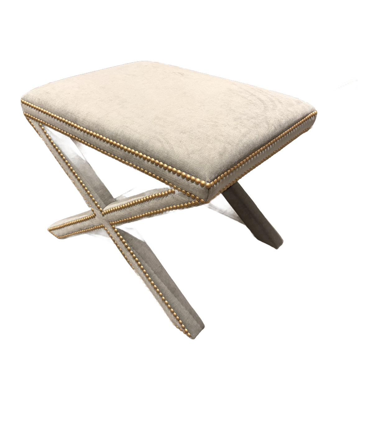 Liza Ottoman in Boca Sage