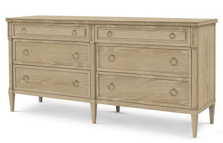Maison '47 Double Dresser - Blonde Cerused – Dressers by Century Furniture | Sutter & Vale