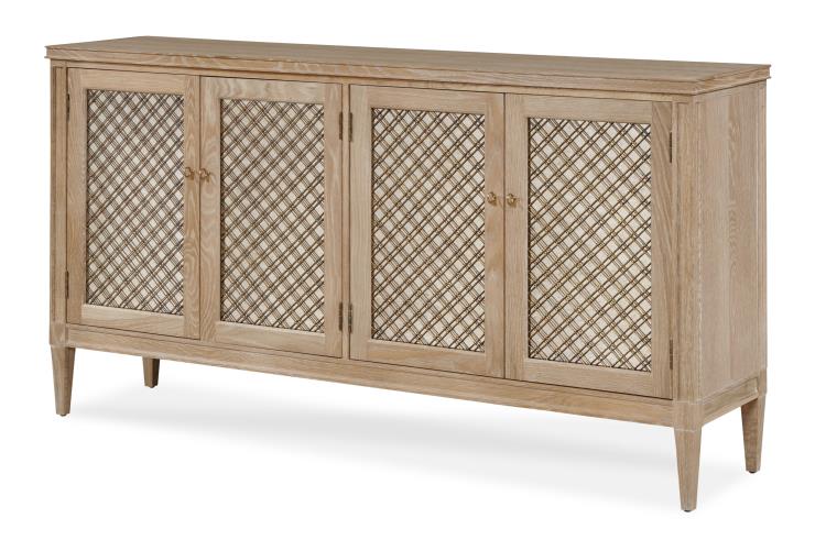 Maison '47 Mesh Front Sideboard - Blonde Cerused – Credenzas by Century Furniture | Sutter & Vale