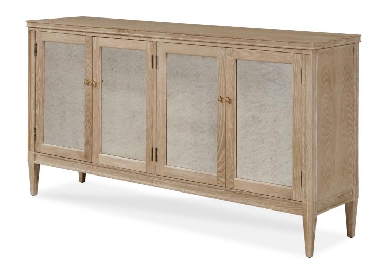 Maison '47 Mirror Front Sideboard - Blonde Cerused – Credenzas by Century Furniture | Sutter & Vale