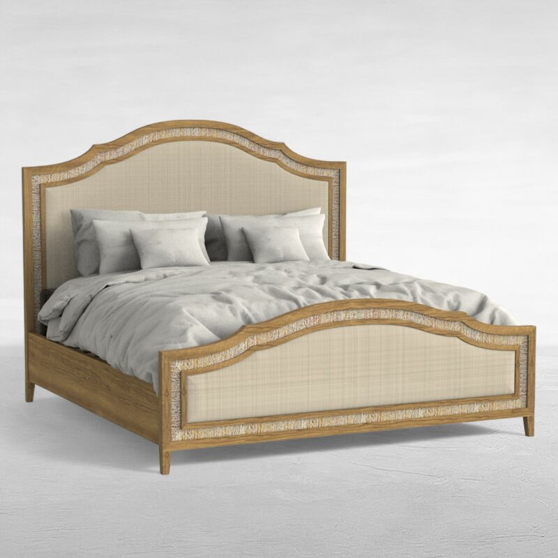 Grand Bermuda Classic Queen Bed - Whitewash