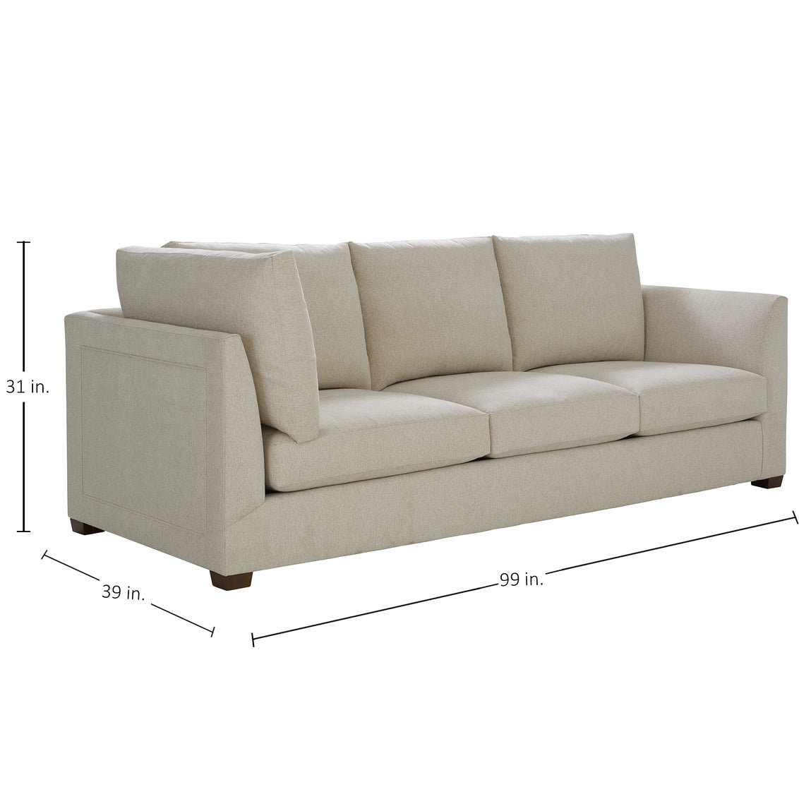 Burk RAF Corner Sofa