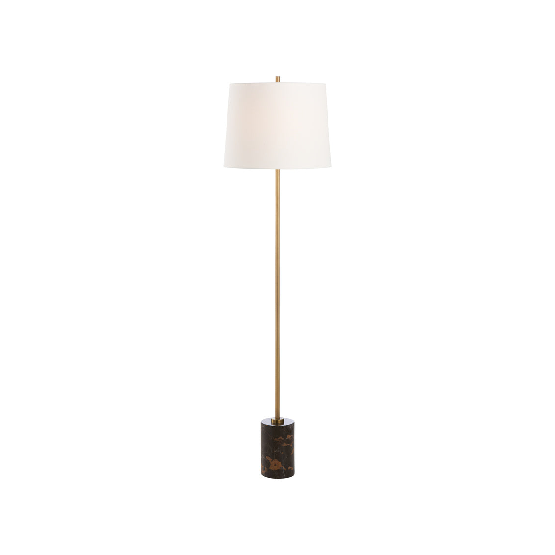 Lambeth Floor Lamp - Brown Marble