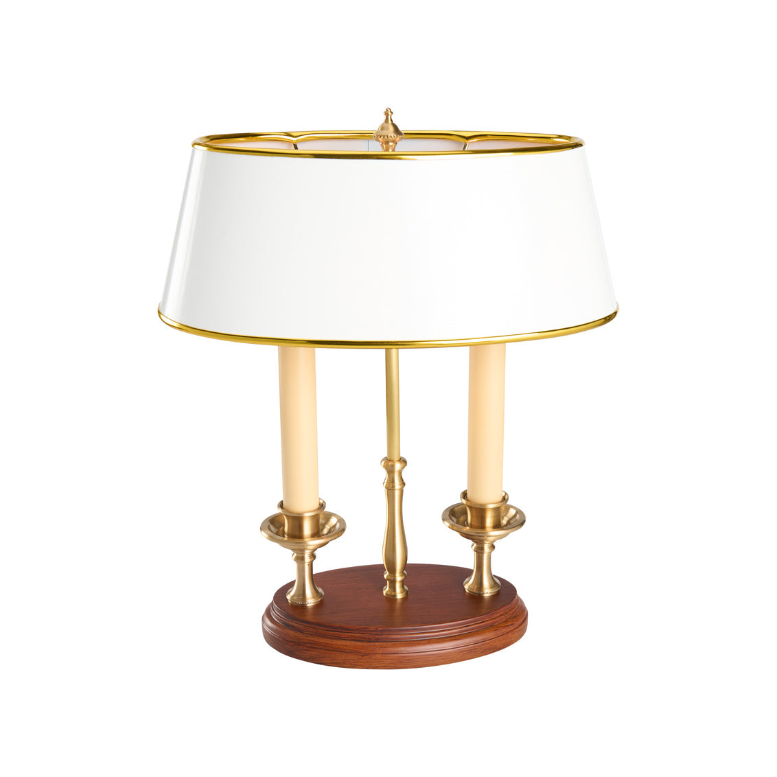 Twin Candle Desk Lamp