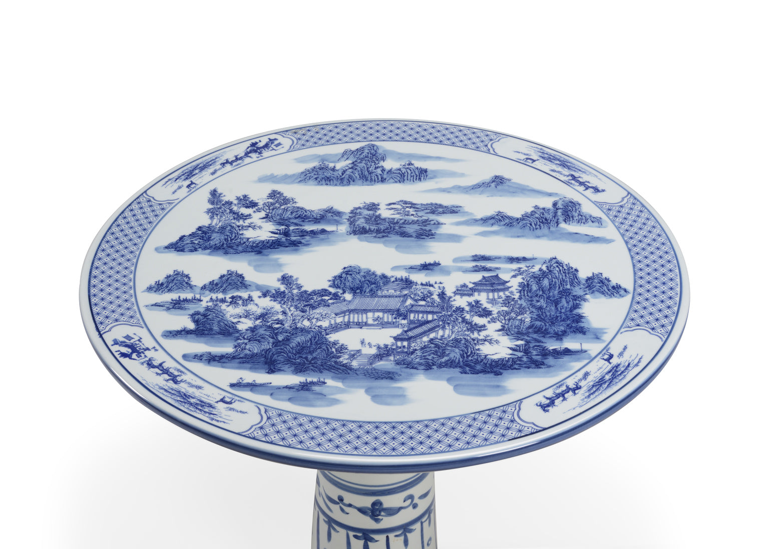 Canton Center Table in 27.5 / Ceramic/Porcelain - Chelsea House