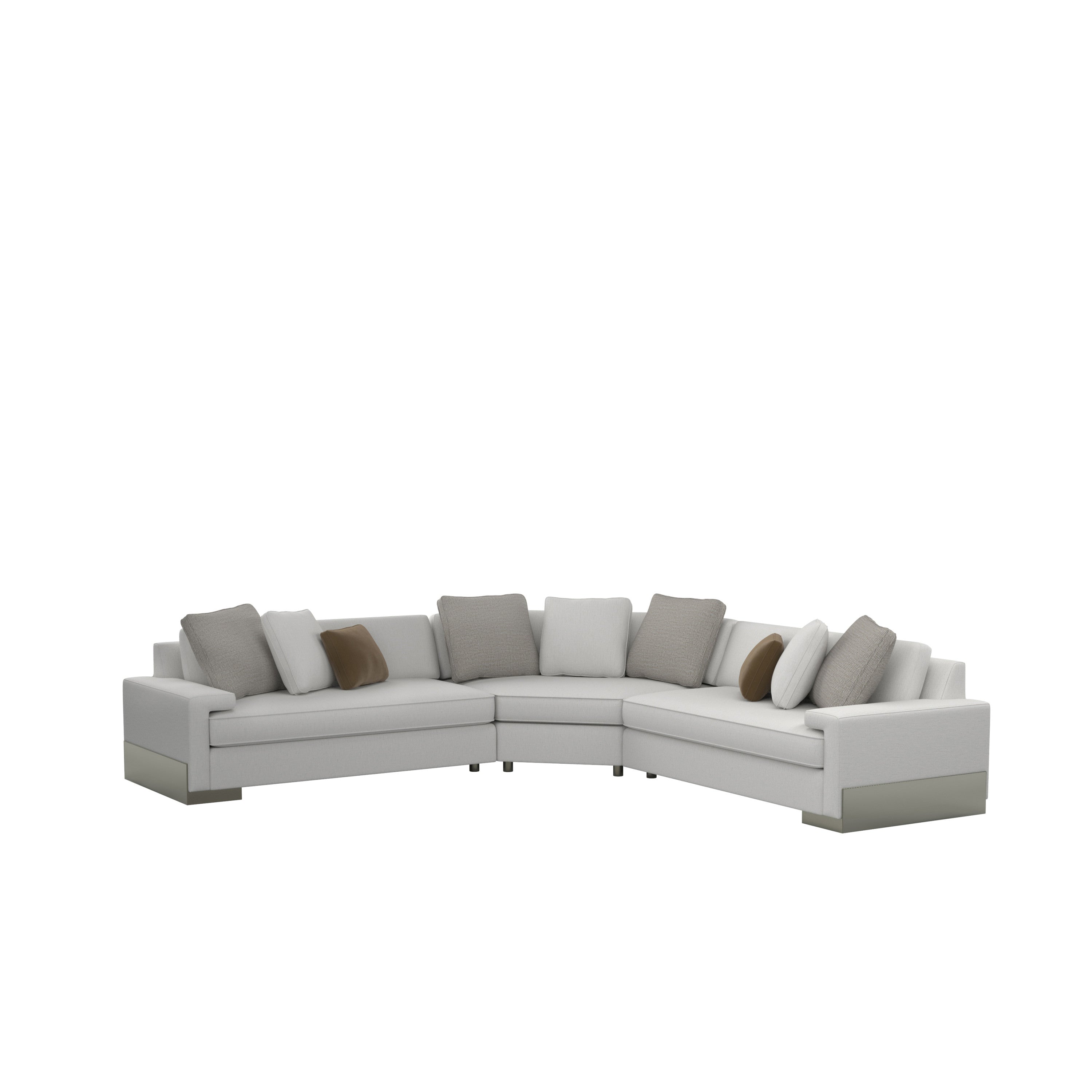 I'M Shelf-Ish 3-Pc Sectional – Sectionals by Caracole | Sutter & Vale