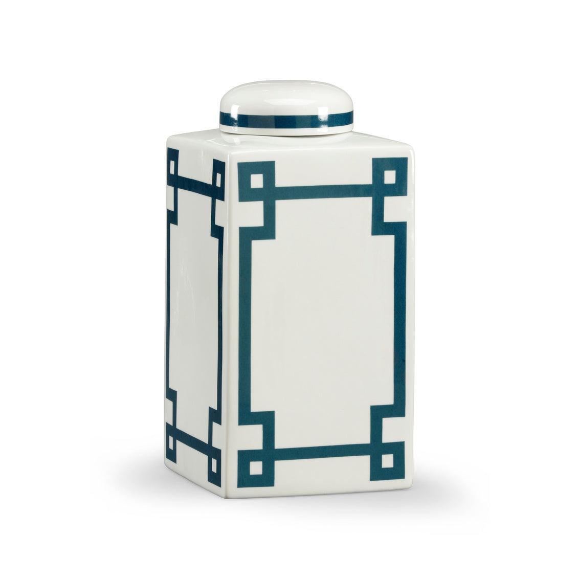 Parquetry Vase - Blue