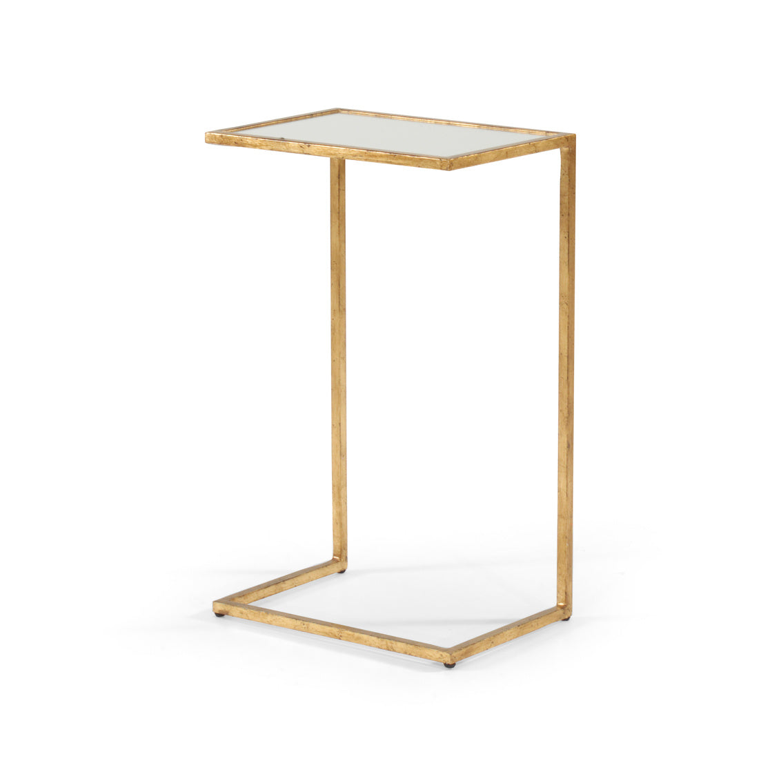 Matteson Side Table Gold in 26 / Iron - Chelsea House