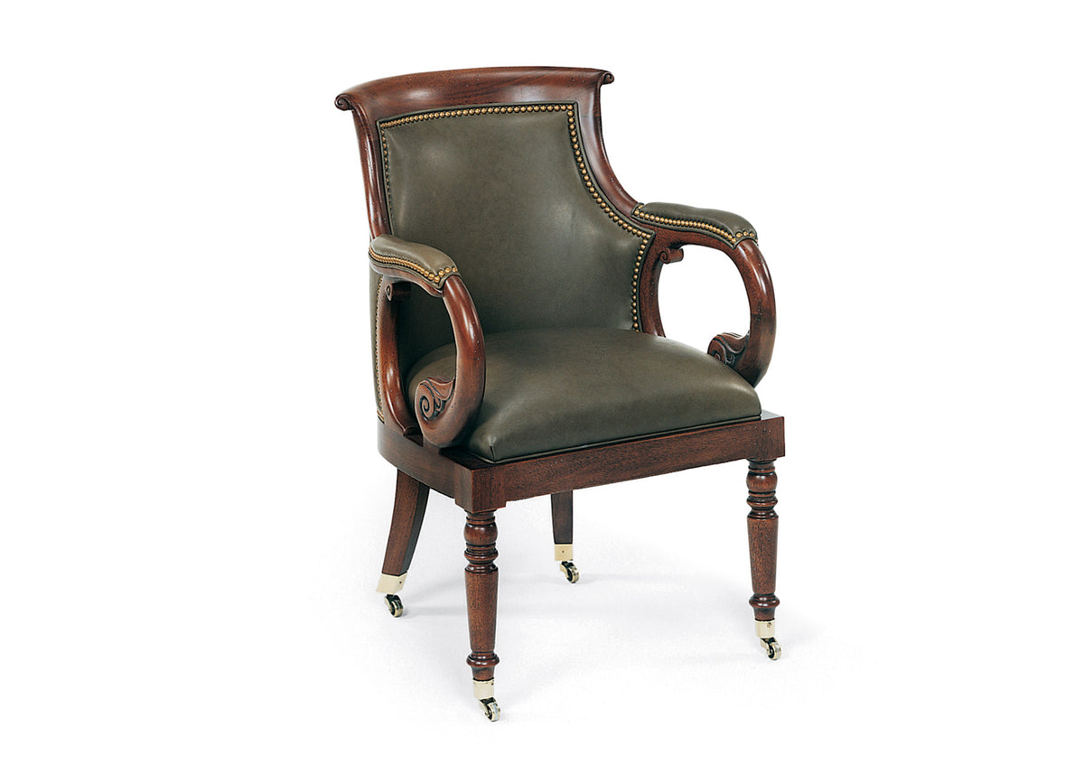 Tufted Jockey Club Chair