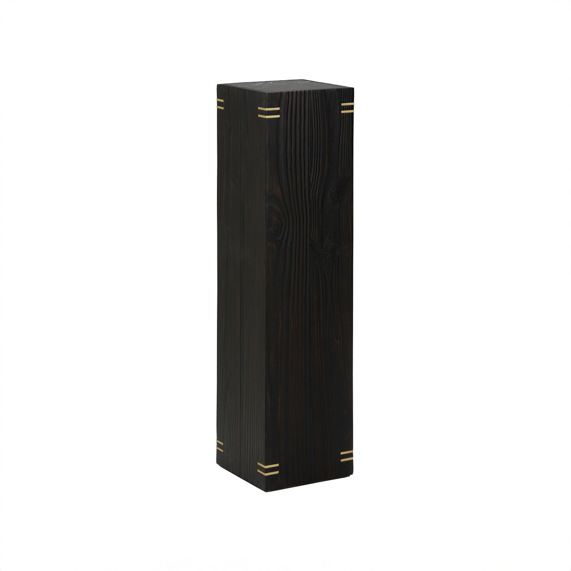 Shou Sugi Ban Pedestal - Tall
