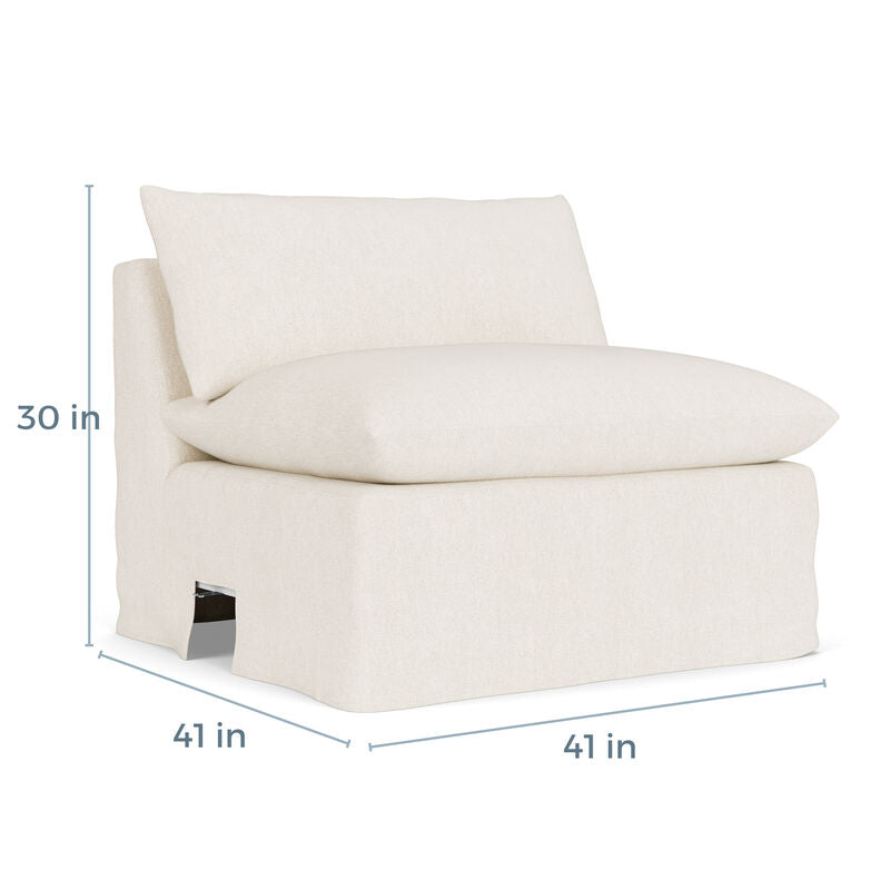 Carrera Armless Chair