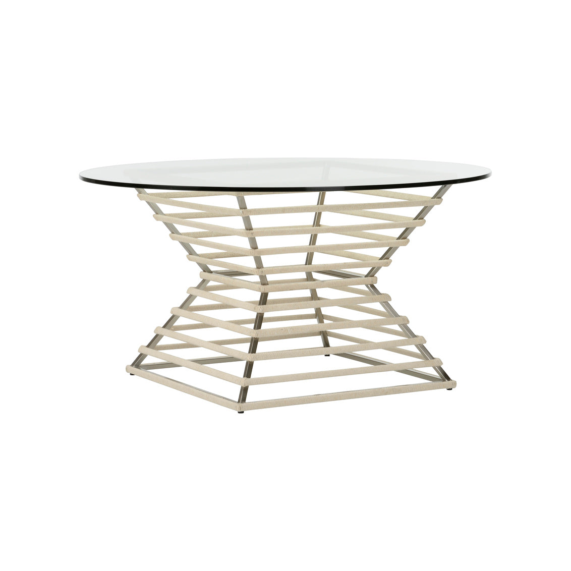 Wrapped Cocktail Table in 19 / Metal - Chelsea House