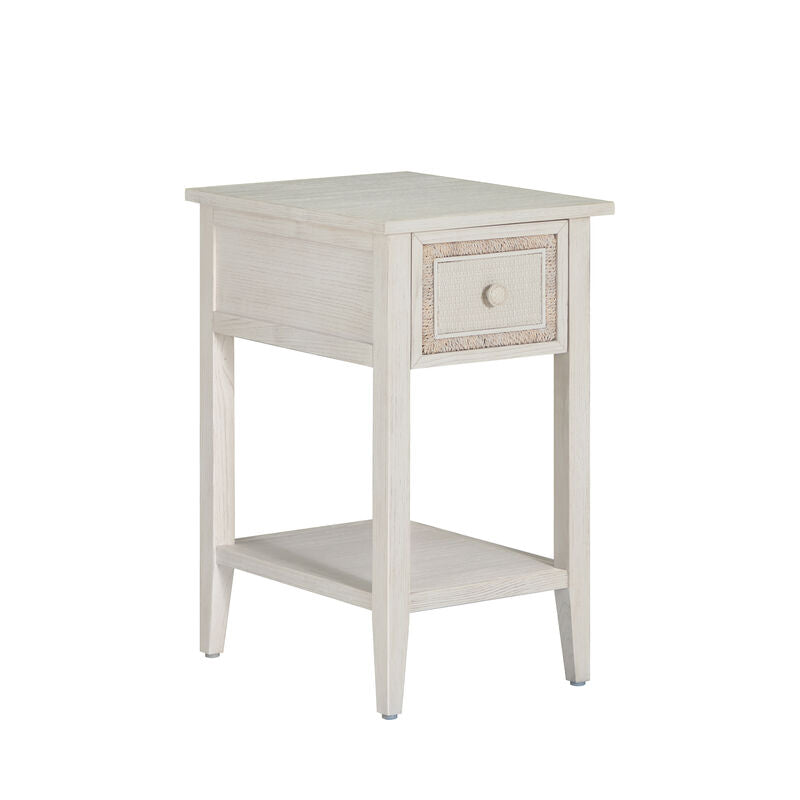 Grand Bermuda Nightstand - Whitewash