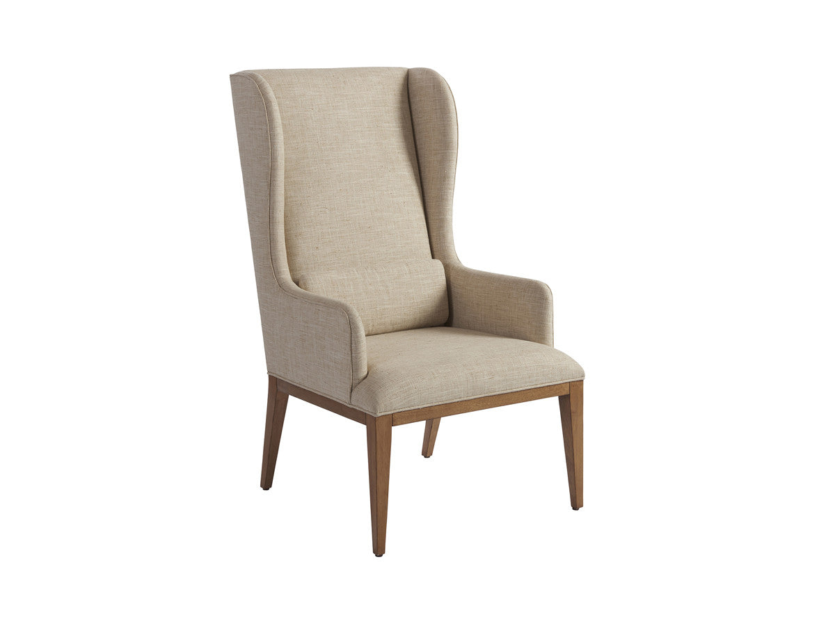 Seacliff Upholstered Host Wing Chair