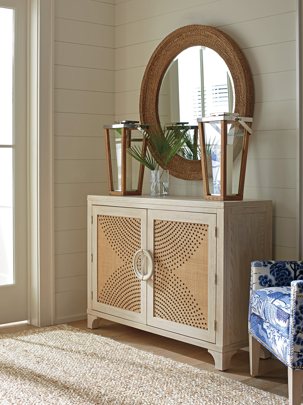 Lido Isle Nailhead Hall Chest