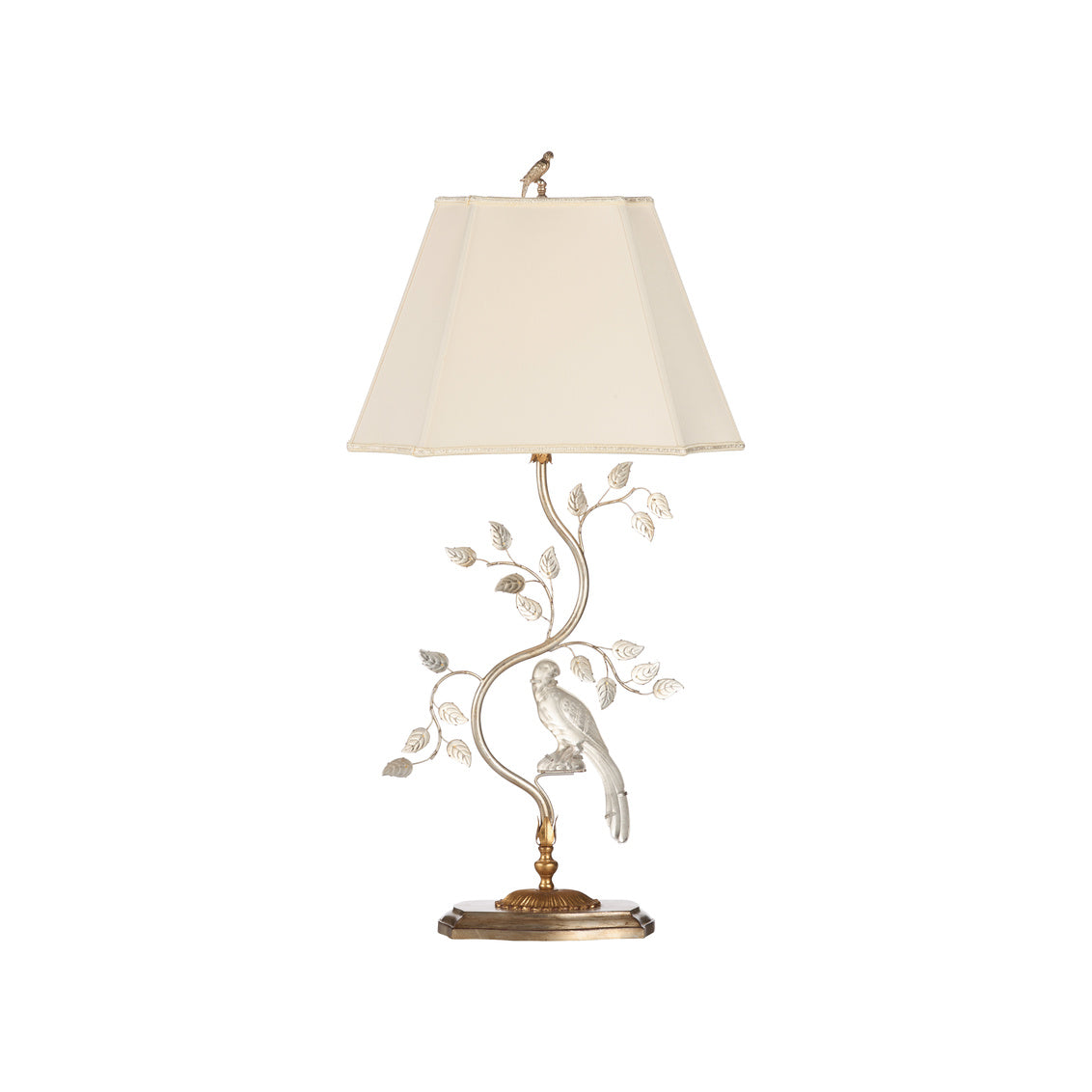 Crystal Bird Lamp - Right in 36.5 / Metal - Chelsea House