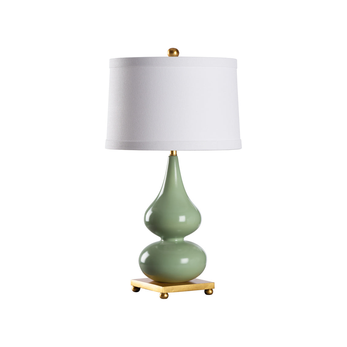 Whitney Lamp - Laurel Green