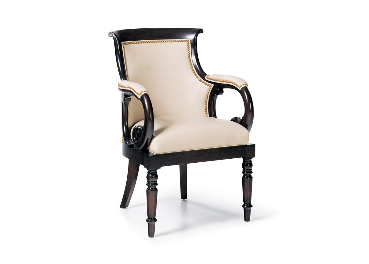 Tufted Jockey Club Chair