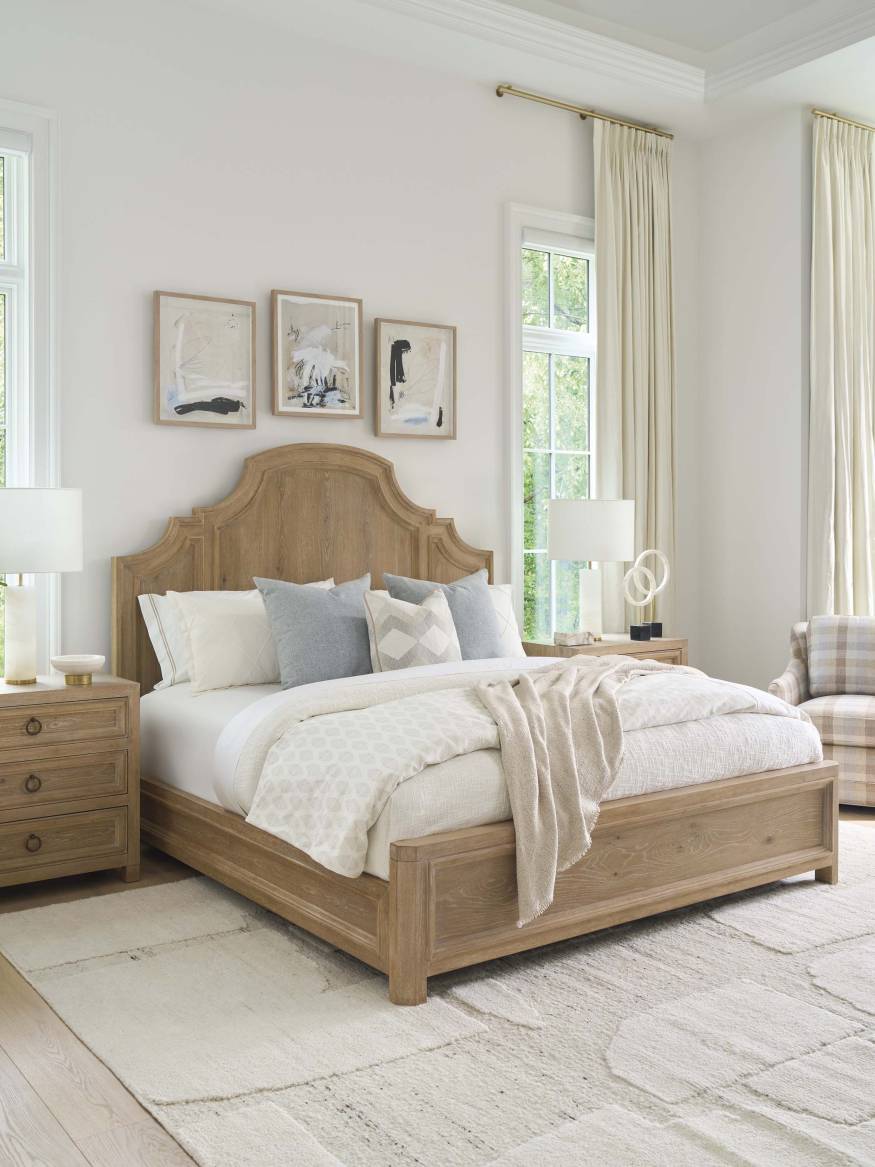 Valley Club Panel Bed
