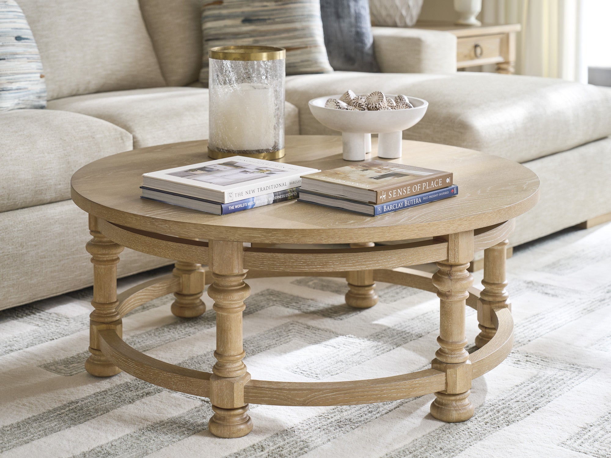 Hollister Round Cocktail Table
