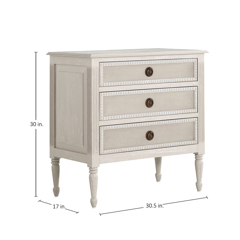 Caroline Nightstand - White