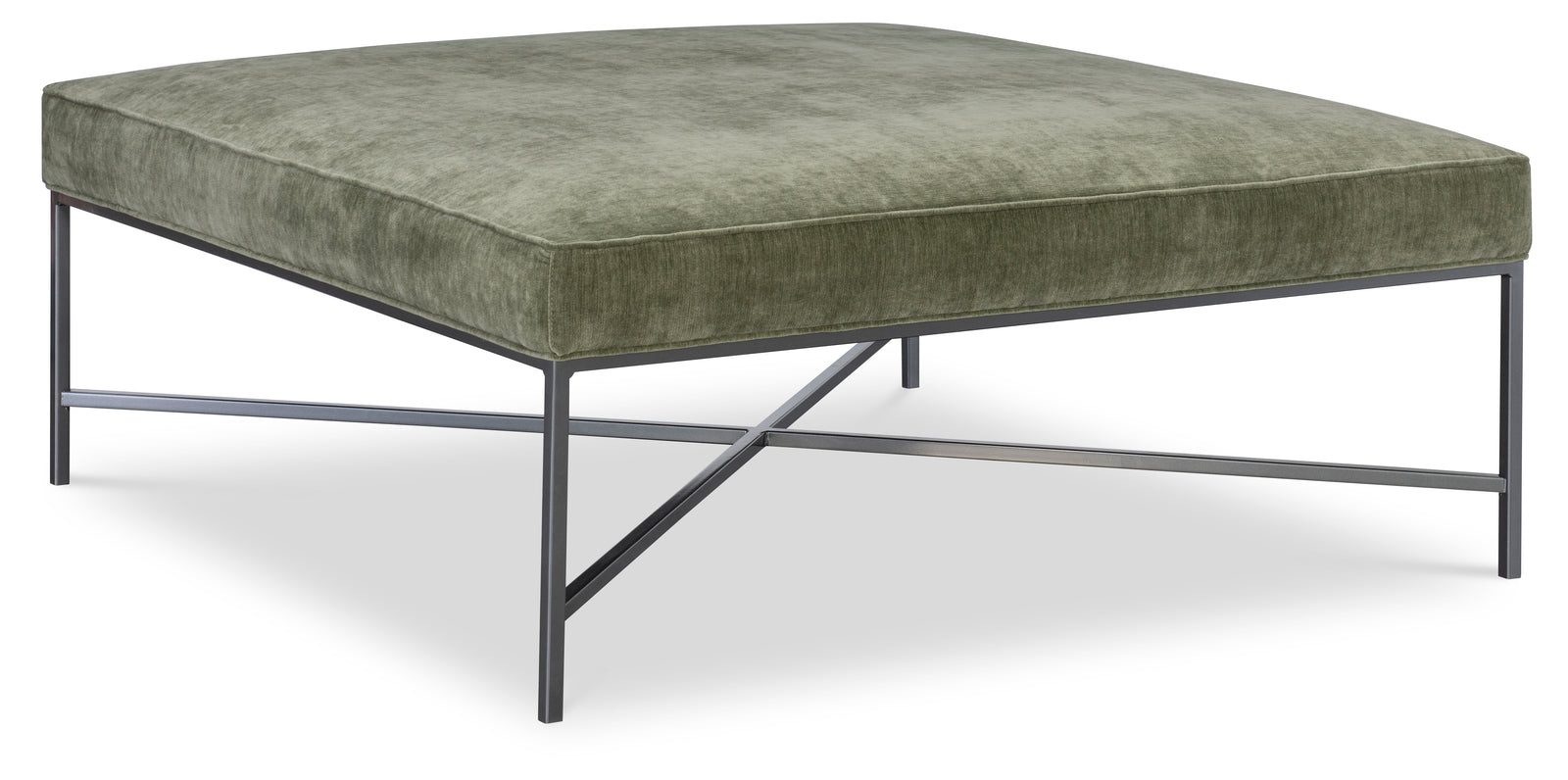 Vixen Sq Metal Ottoman