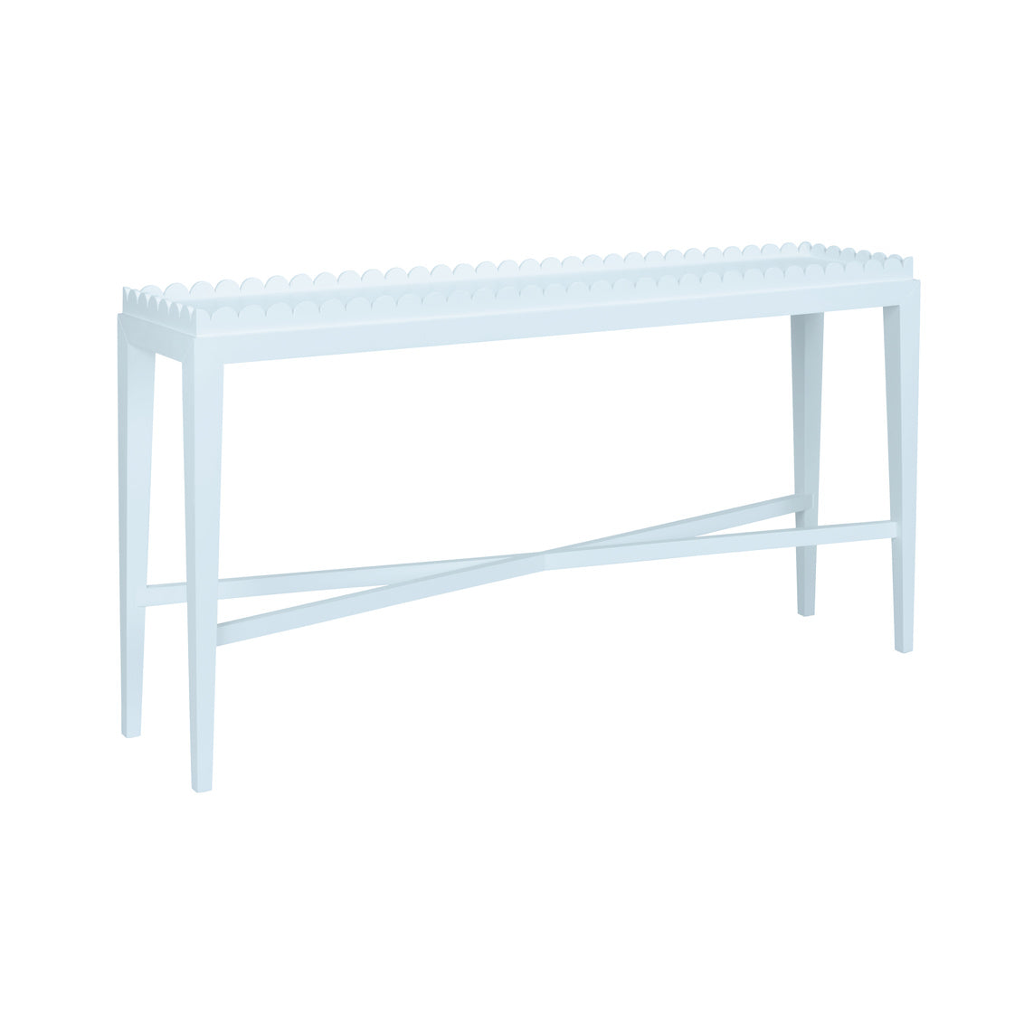 Scallop Console Table