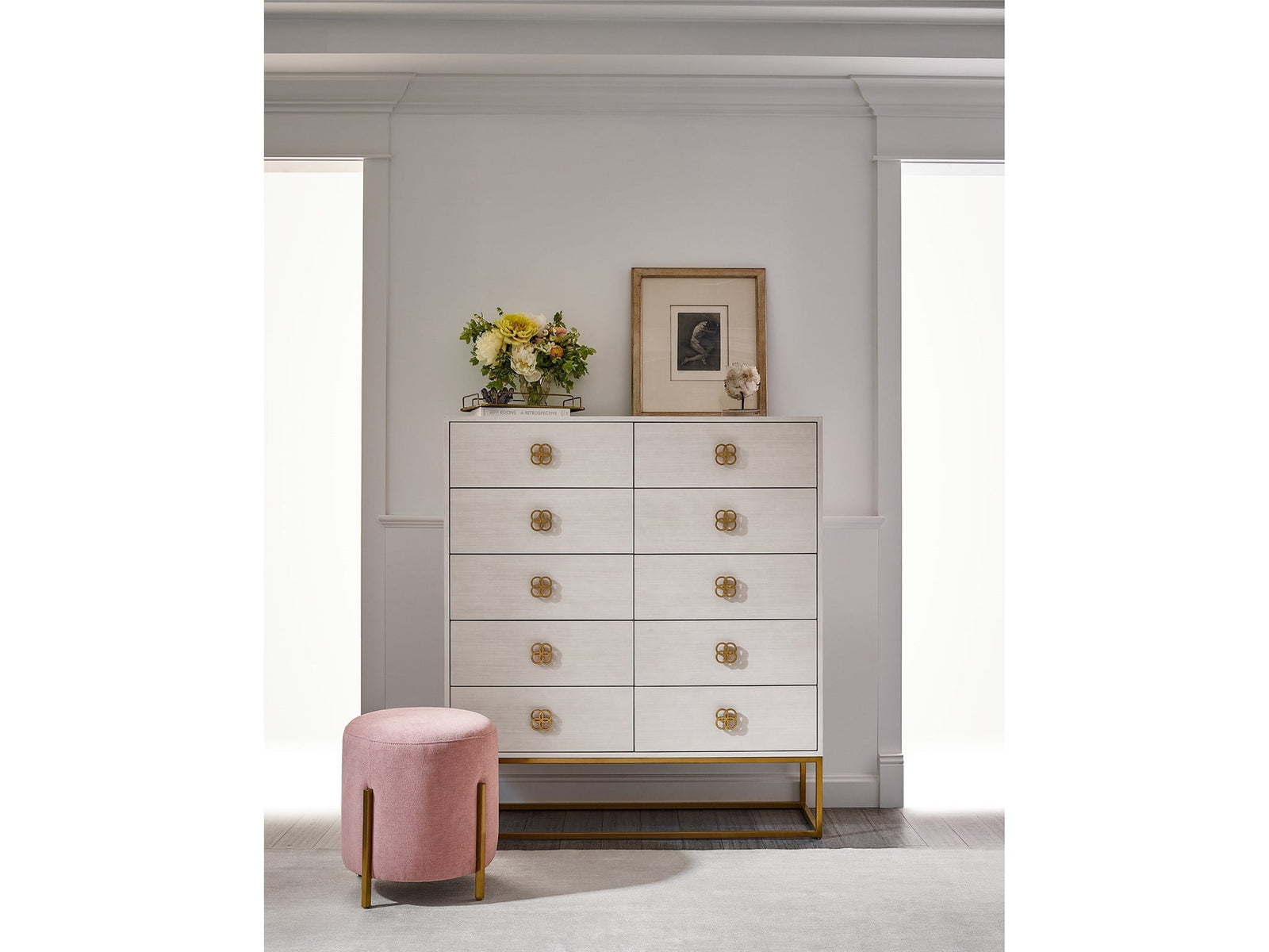 Love. Joy. Bliss.-Miranda Kerr Home Peony Drawer Chest