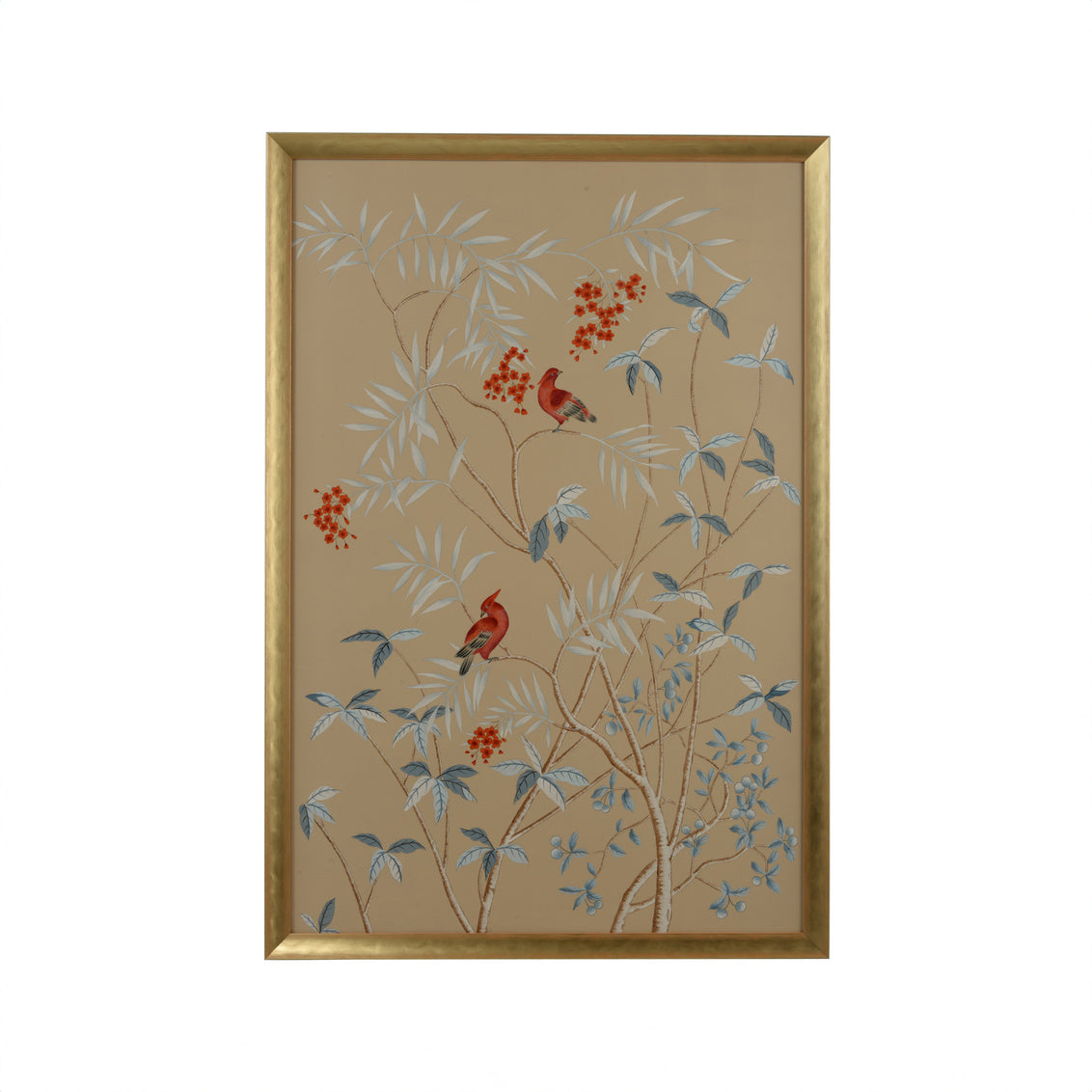 Buckhead Panel - Red Cockatoo