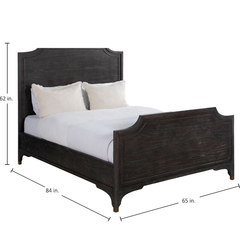Alexandra Queen Bed - Dark