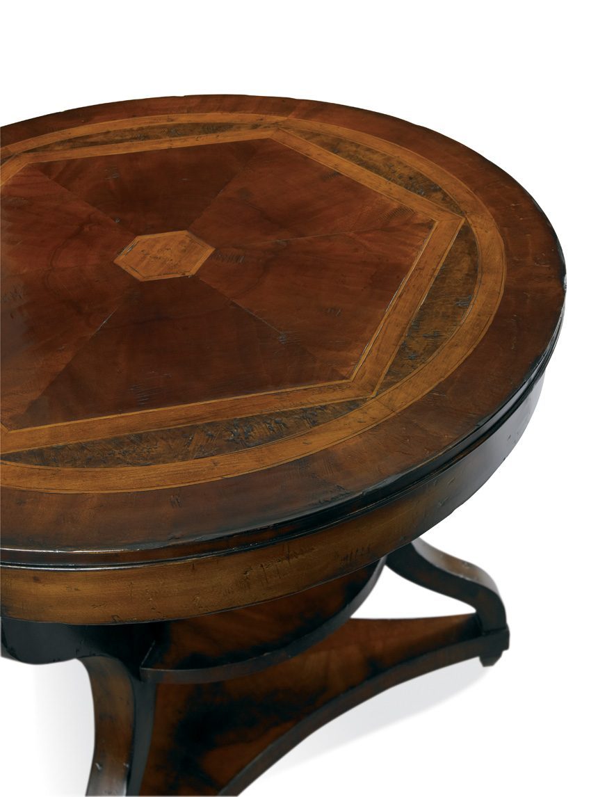 Round Lamp Table