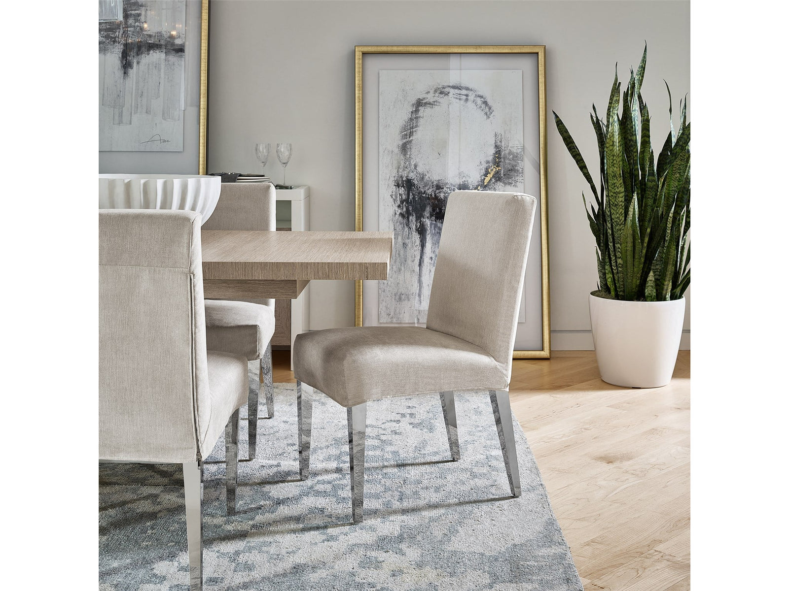 Modern Jett Slipcover Side Chair