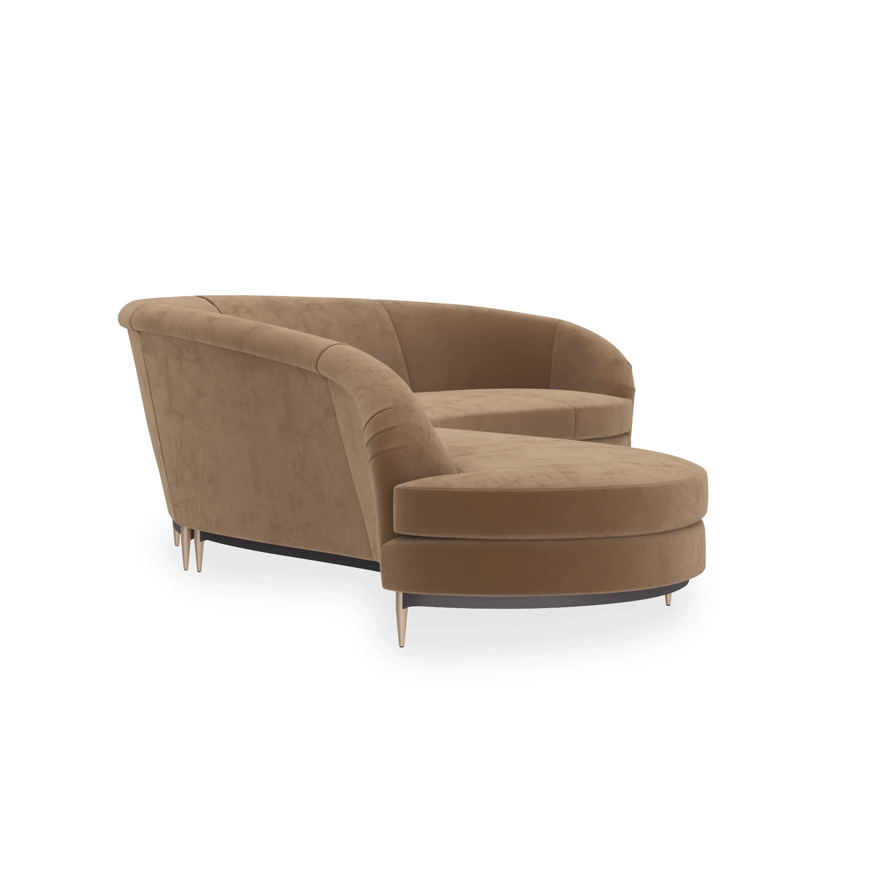 Three'S Company Lf Chaise 3Pc Sec – Sectionals by Caracole | Sutter & Vale