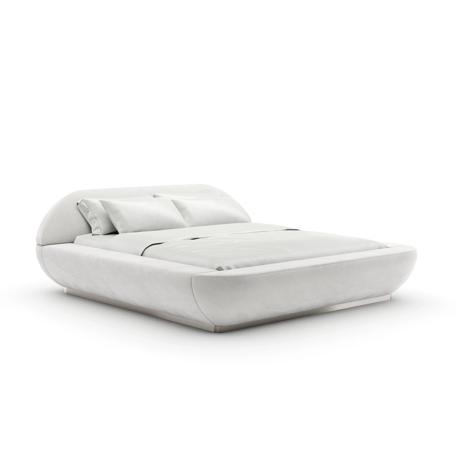 Jagger King Bed - Ivory