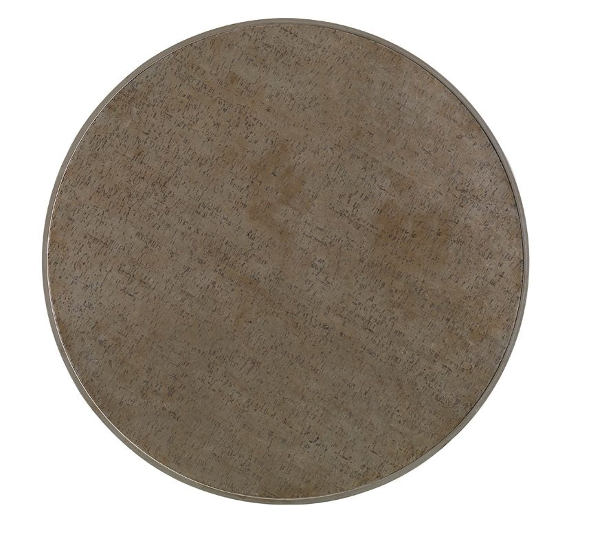 Cork Drum Cocktail Table