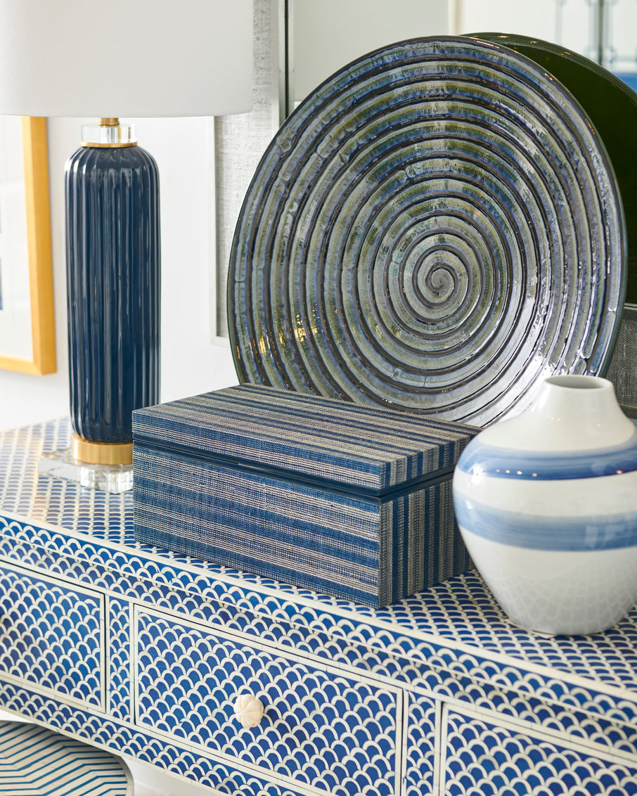 Samuel Ceramic Lamp in 30.5 / Ceramic/Porcelain - Chelsea House