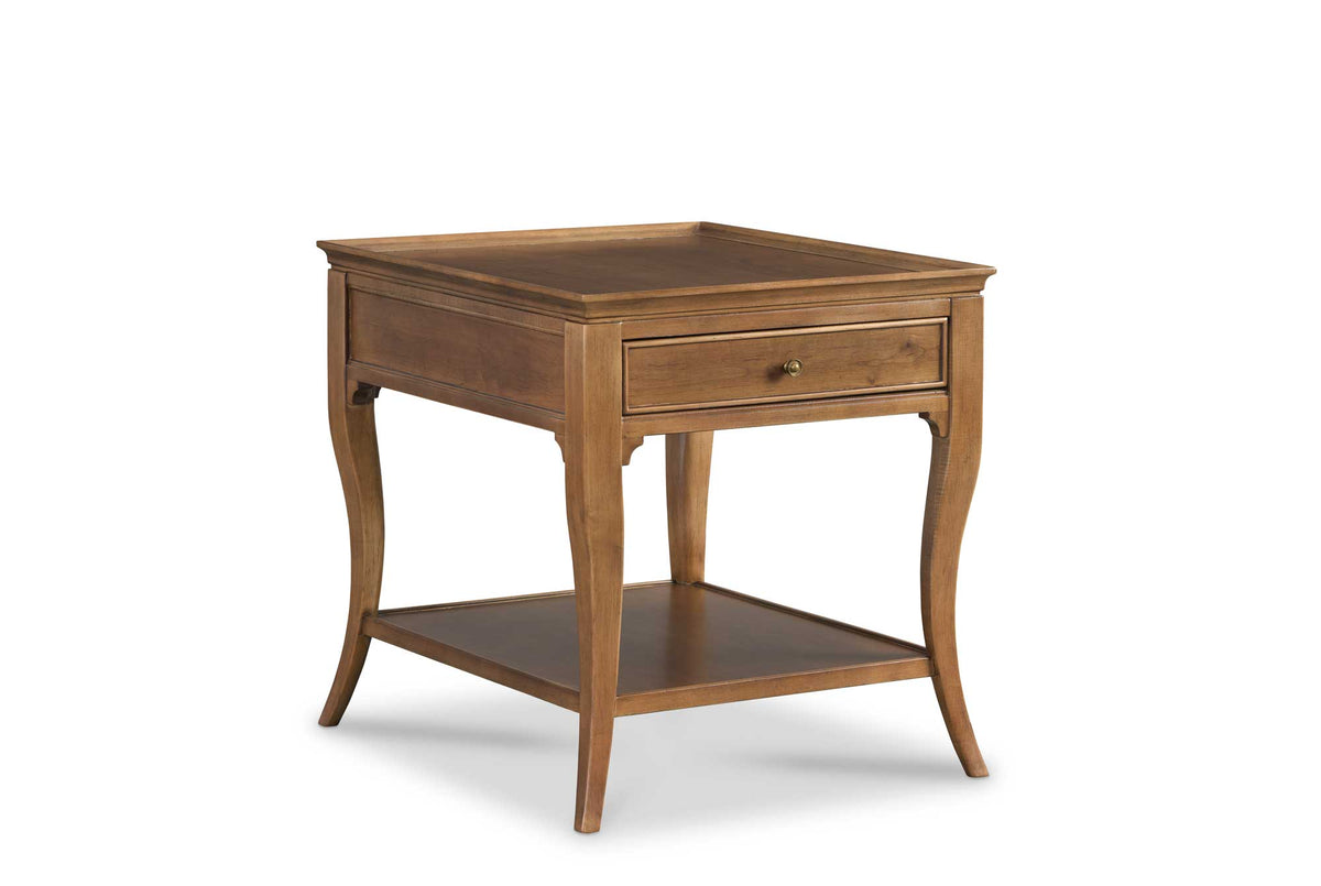 Duquette Drawer End Table