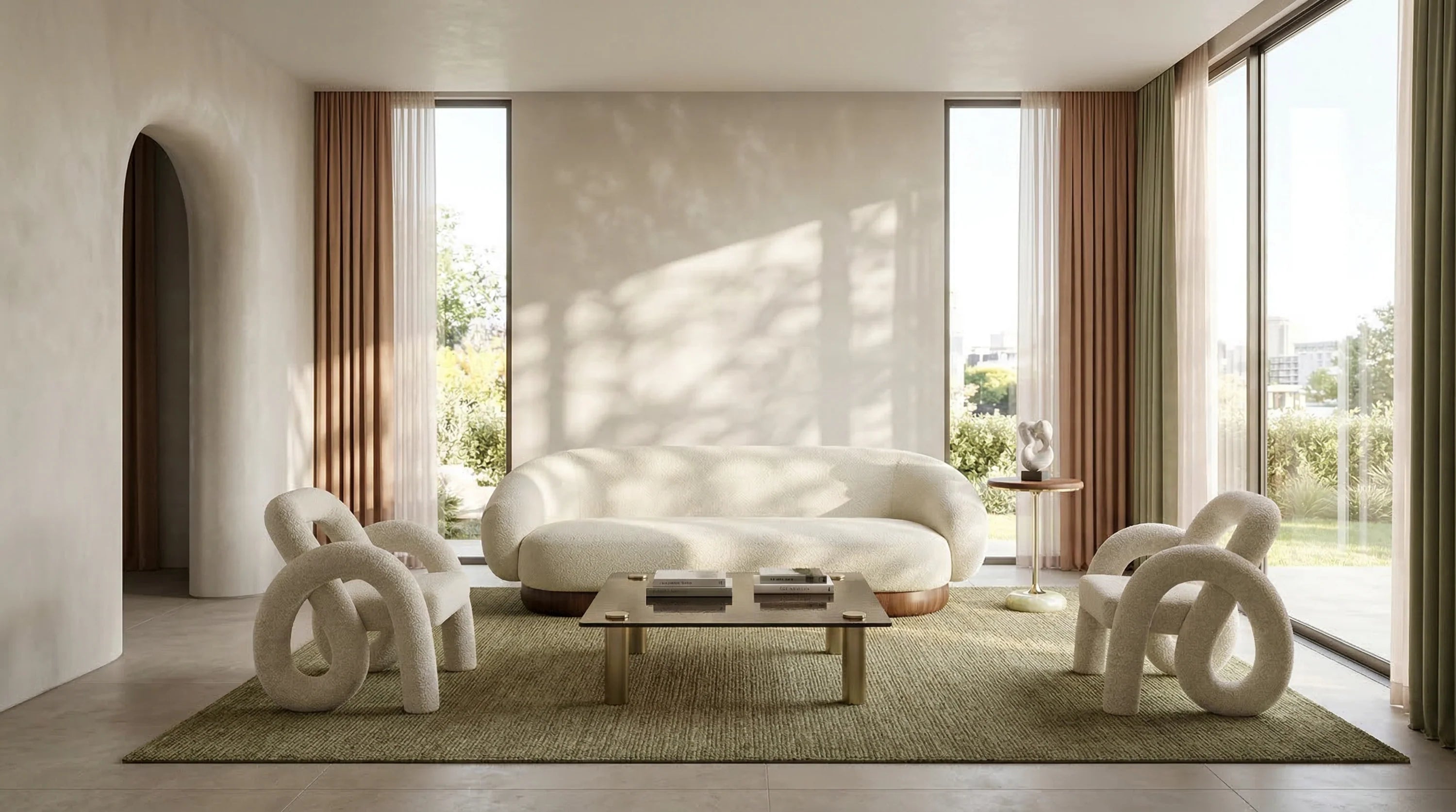 Smoosh 84" Sofa - Sofas by Caracole