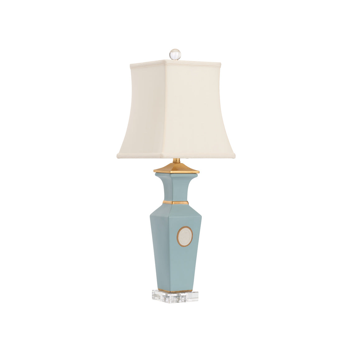 Intaglio Lamp - Blue