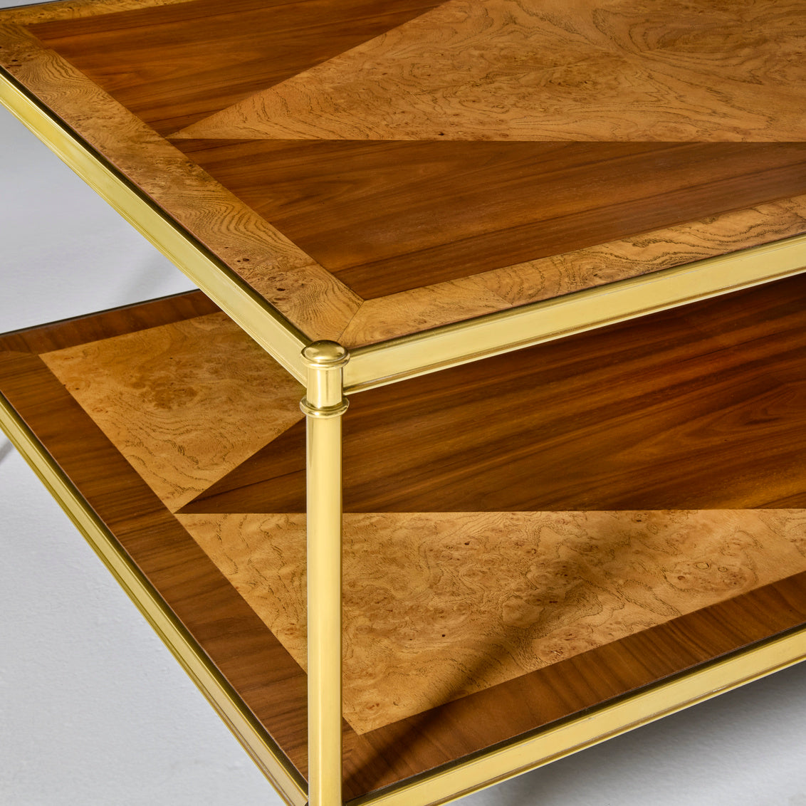 Modern History Oak Burl & Walnut Cocktail MH1210F01