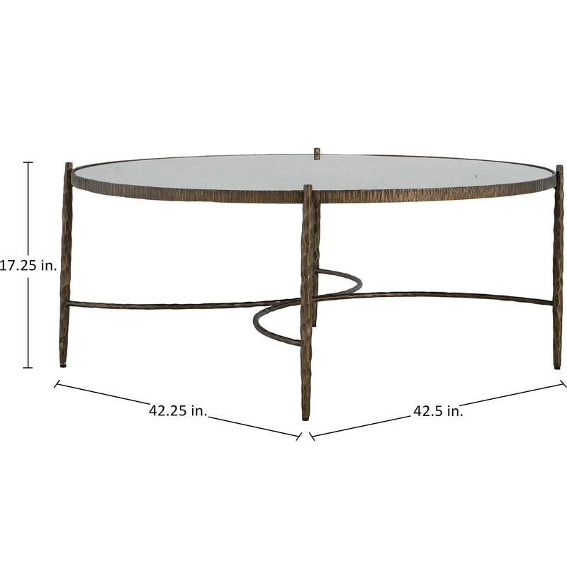Lyra Mirrored Coffee Table