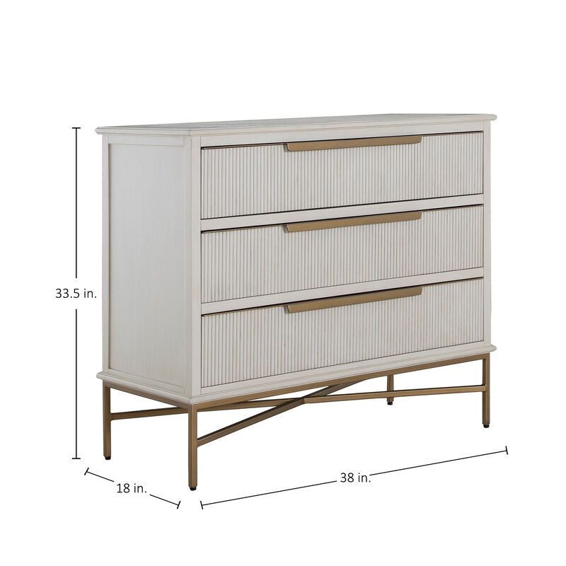 Riggs Chest - White