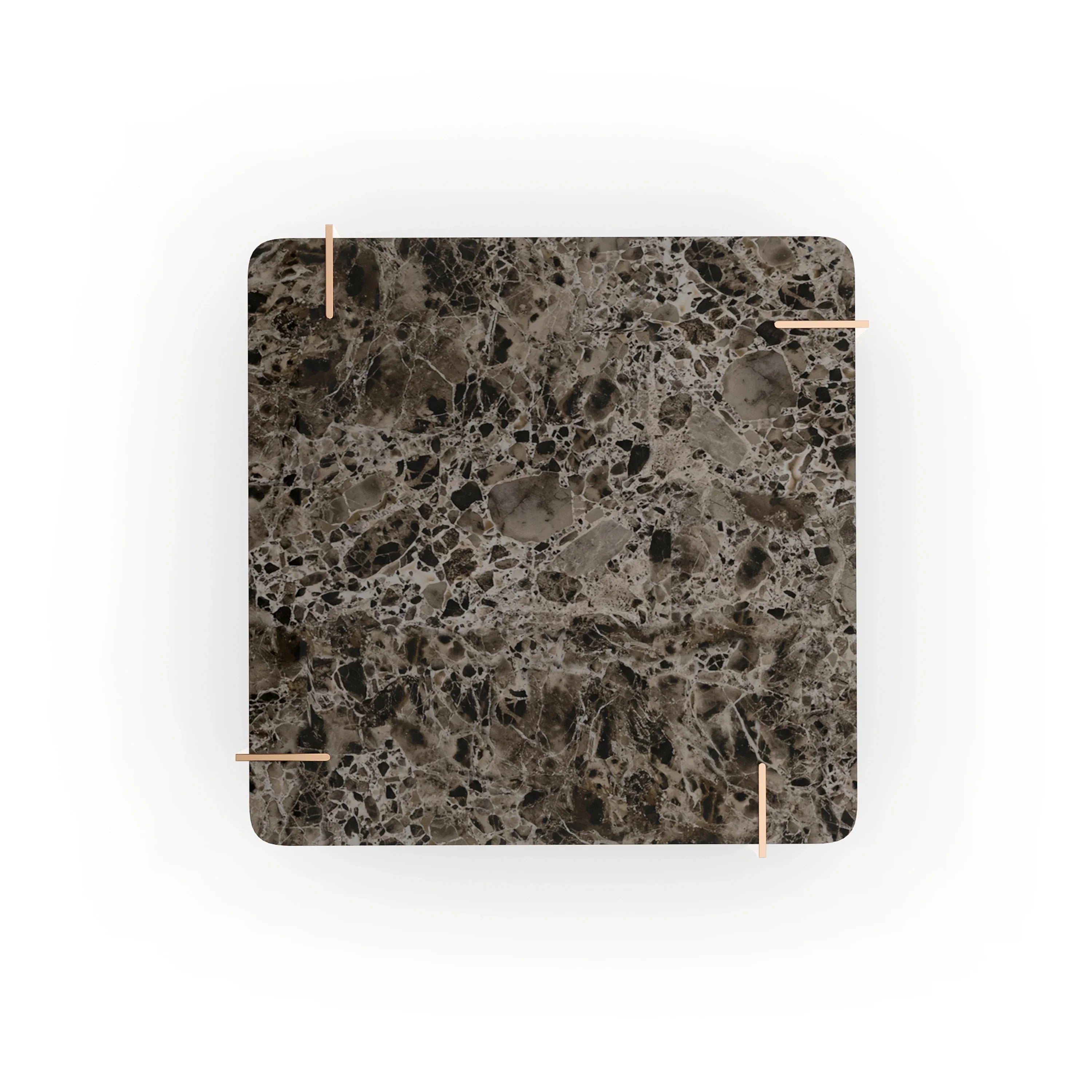 Altura Sq Stone Top Cocktail Tbl – Cocktail Tables by Caracole | Sutter & Vale