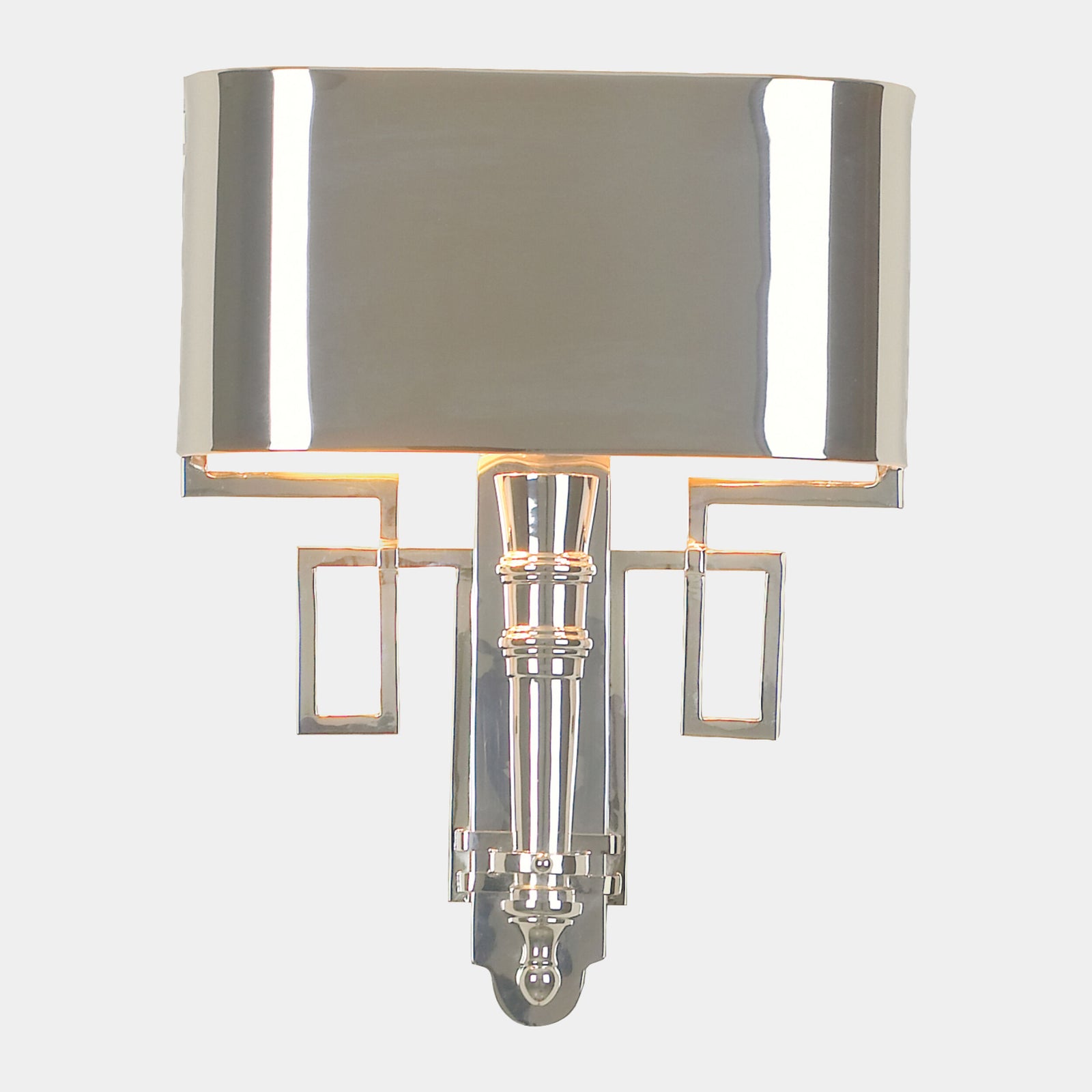 Torch Sconce-Nickel