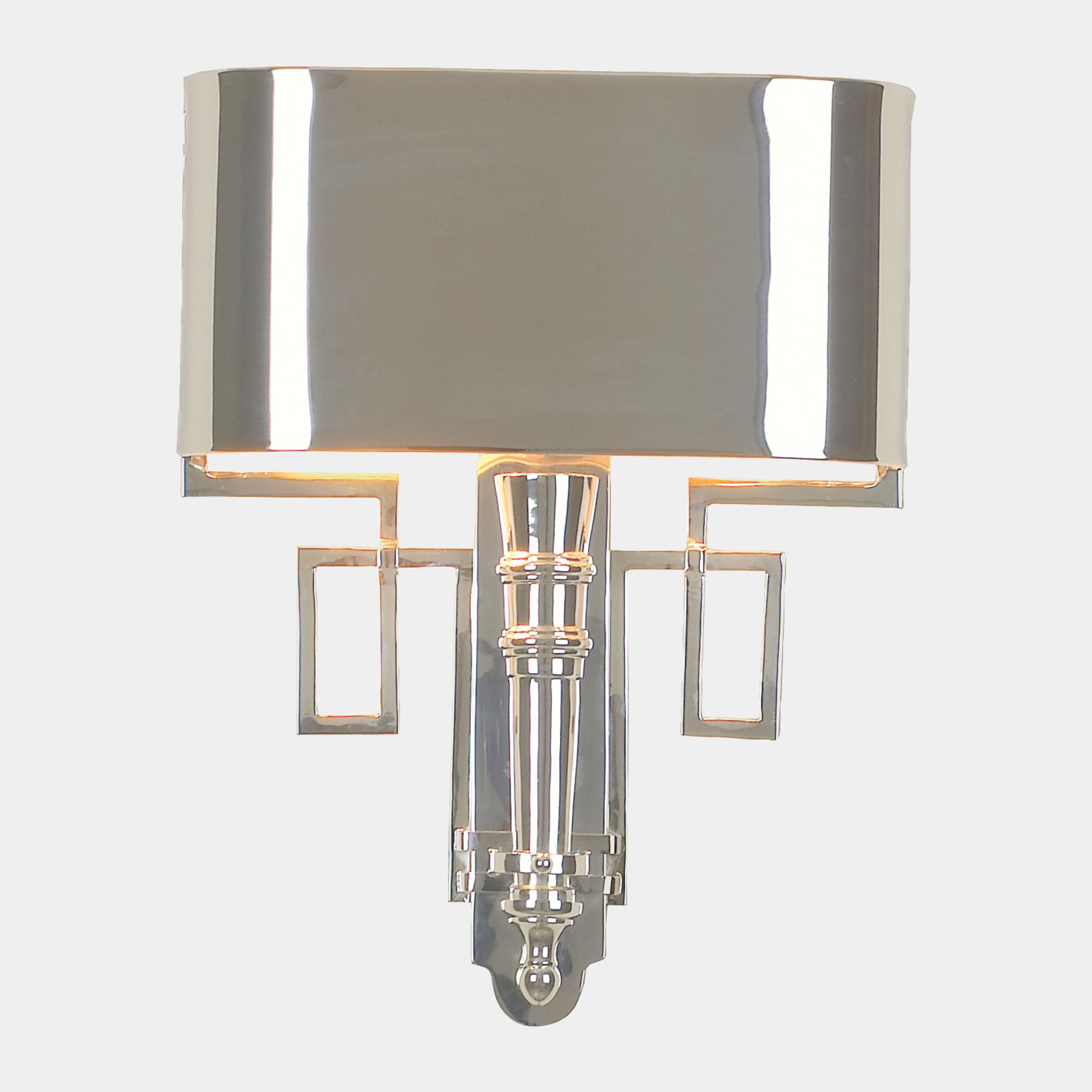 Torch Sconce-Nickel